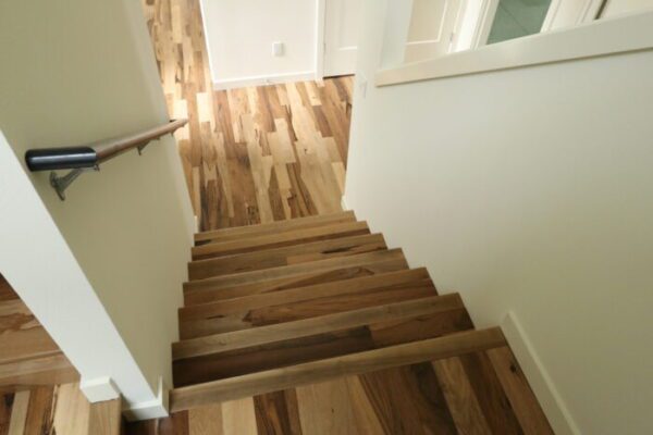 Hardwood floor installation in Great Seattle area LUKS CONSTRUCTION