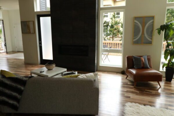 Hardwood floor installation in Great Seattle area LUKS CONSTRUCTION