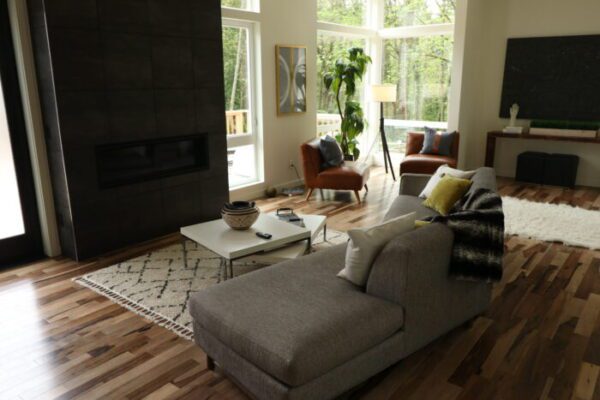 Hardwood floor installation in Great Seattle area LUKS CONSTRUCTION