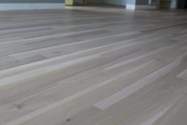 Hardwood floor installation, staining and finishing