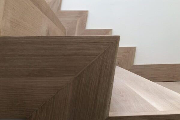 Custom hardwood stairs hardwood installation and finishing LUKS Construction Seattle, Bellevue, Redmond, Kirkland, Issaquah, Sammamish, Redmond & Mercer Island