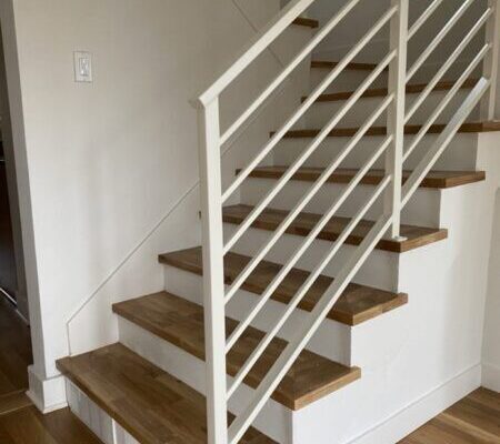 Hardwood stairs installation and refinishing LUKS Construction Seattle, Bellevue, Redmond, Kirkland, Issaquah, Sammamish, Redmond & Mercer Island