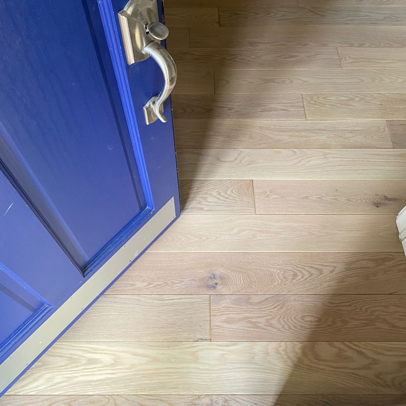 Custom hardwood stairs installation matching new floors in Seattle WA