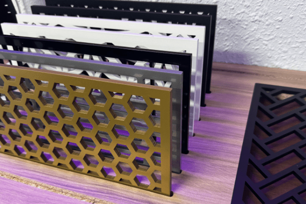 Hardwood floors metal flush vents from LUKS Construction Kirkland