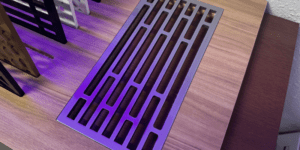 Hardwood floors metal flush vents from LUKS Construction Kirkland. Hardwood Floors installation, Hardwood Floors refinishing